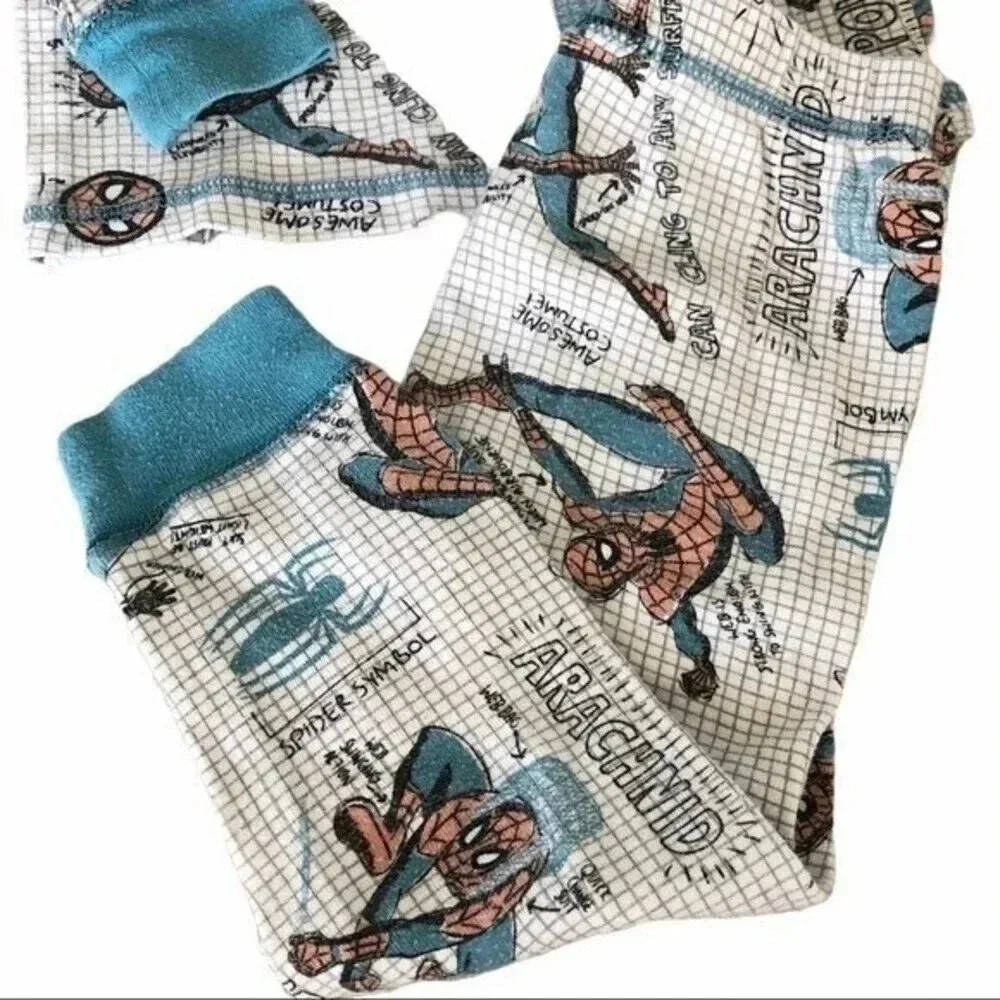 Disney Spiderman boys pj set 2T EUC
